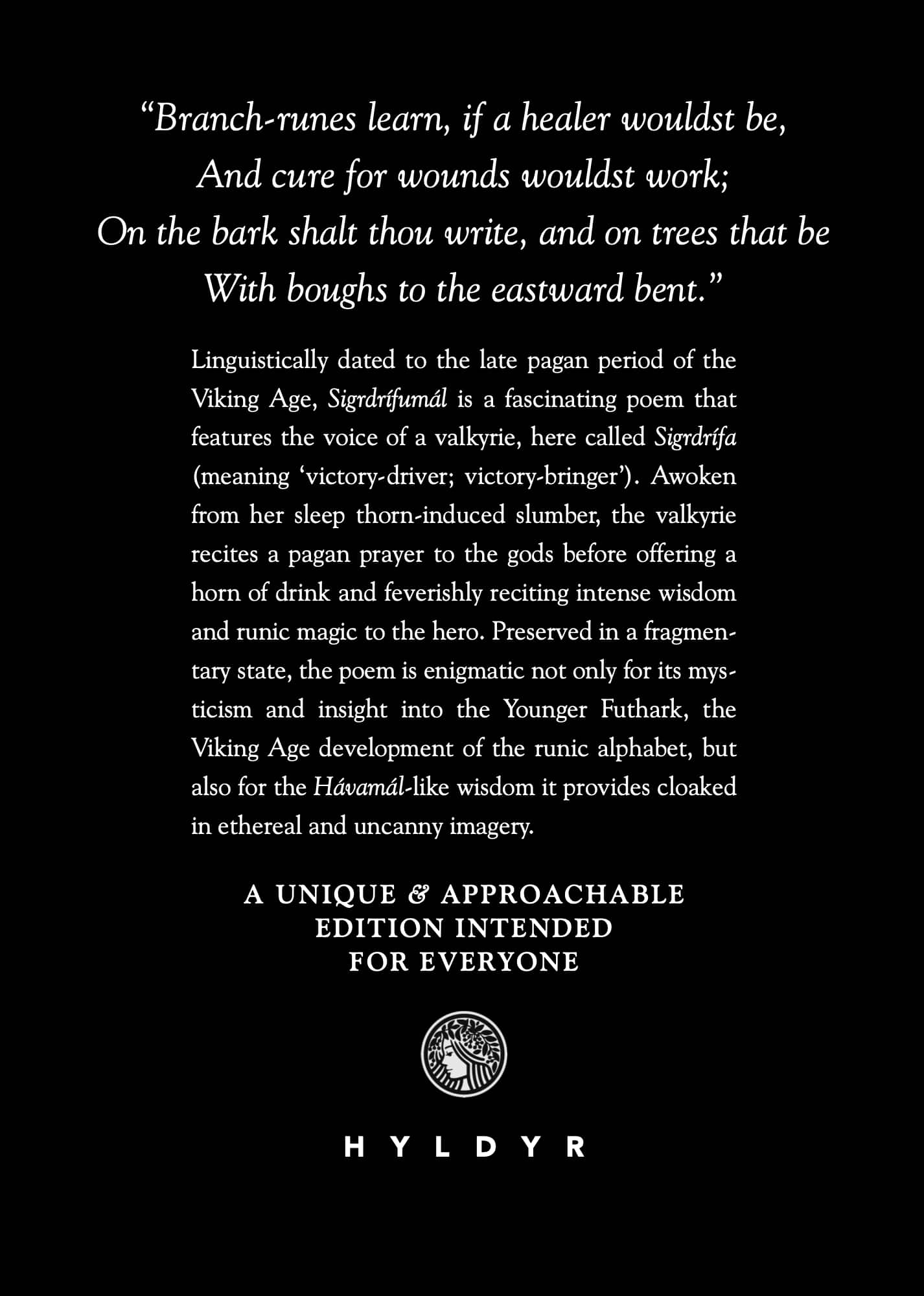 The Comparative Sigrdrífumál