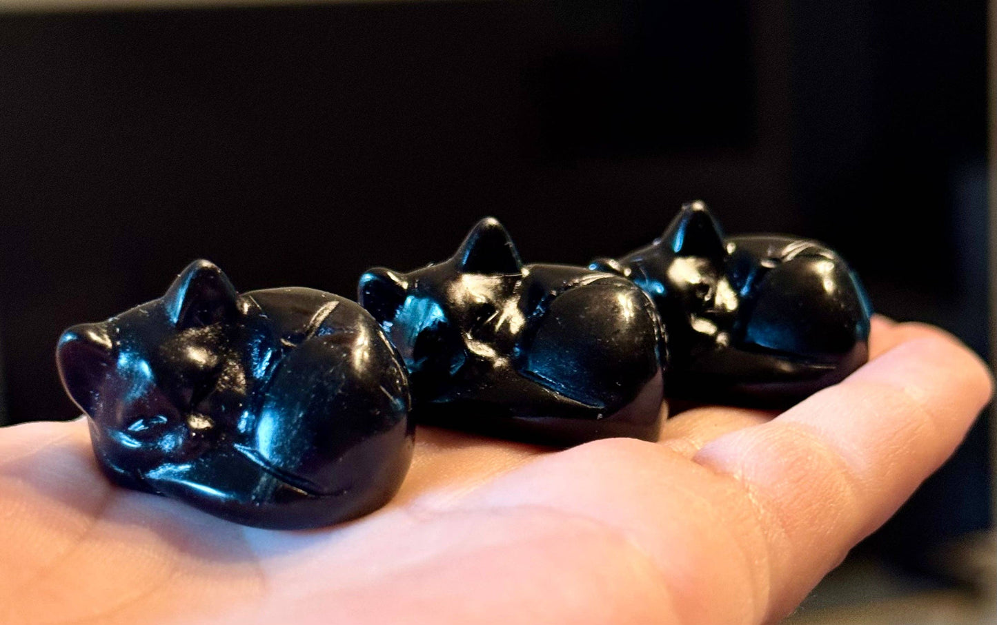 Black Obsidian Cat