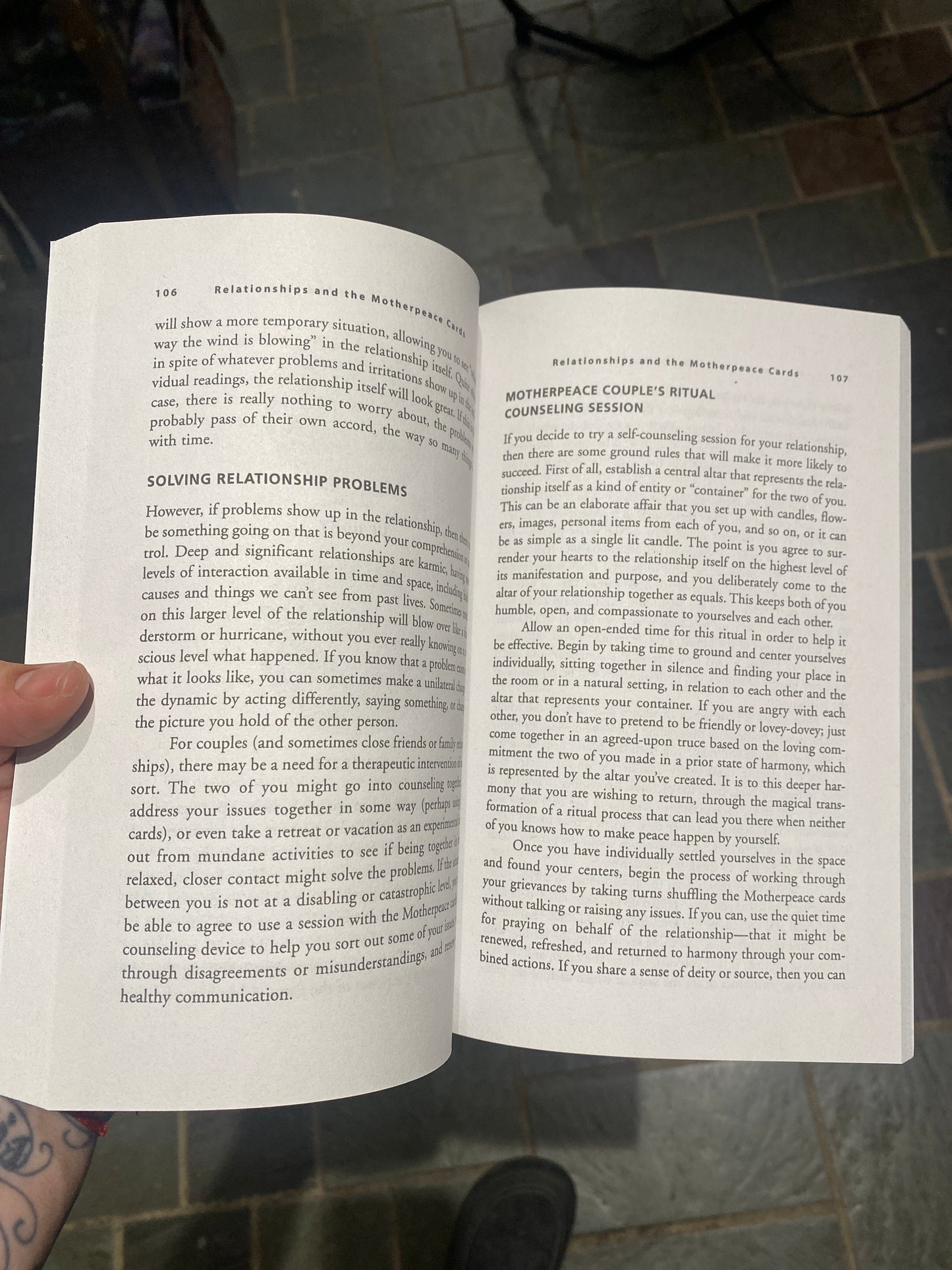 Rituals and Practices with the Motherpeace Tarot