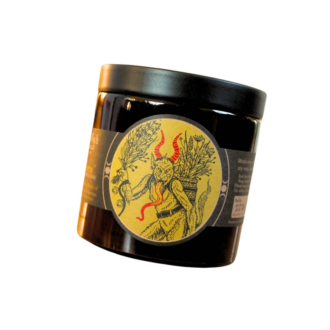 Soy Candle With Cotton Wick - Krampus