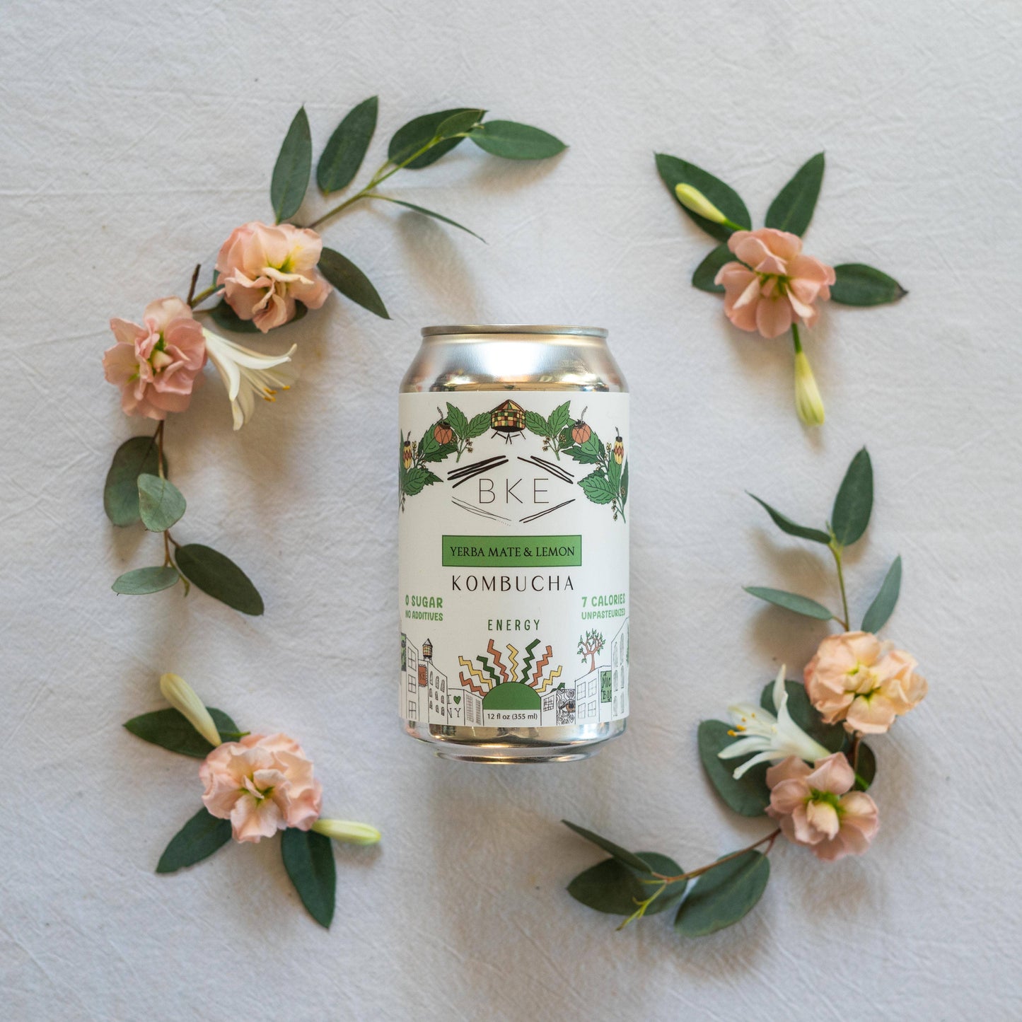 Yerba Mate Kombucha - Case of 12