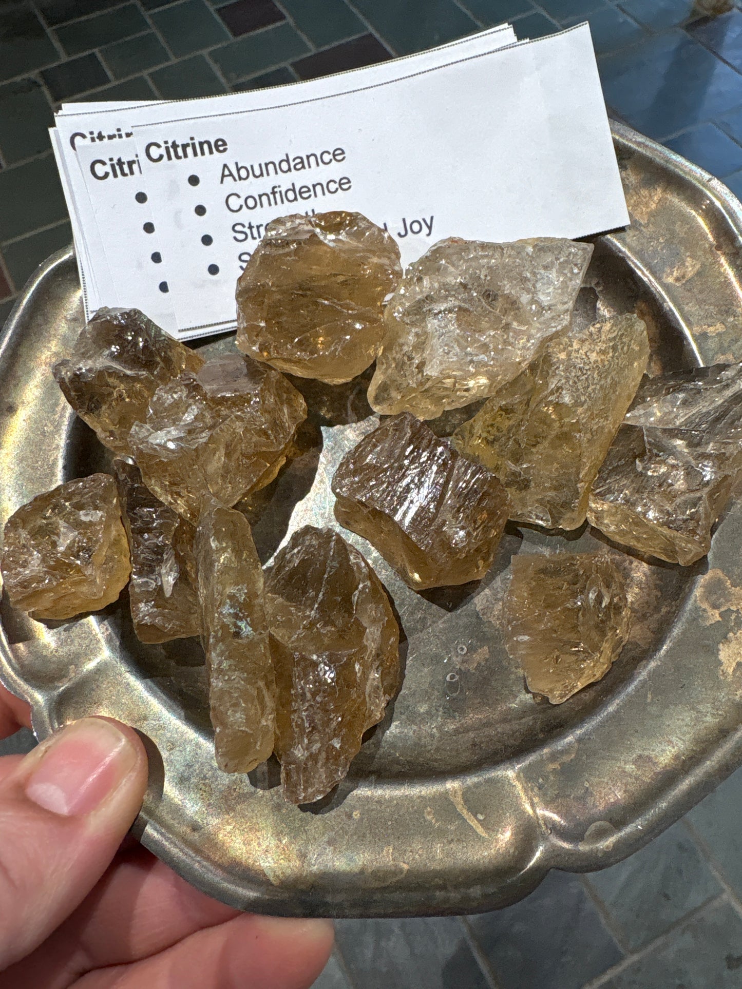 Raw Citrine