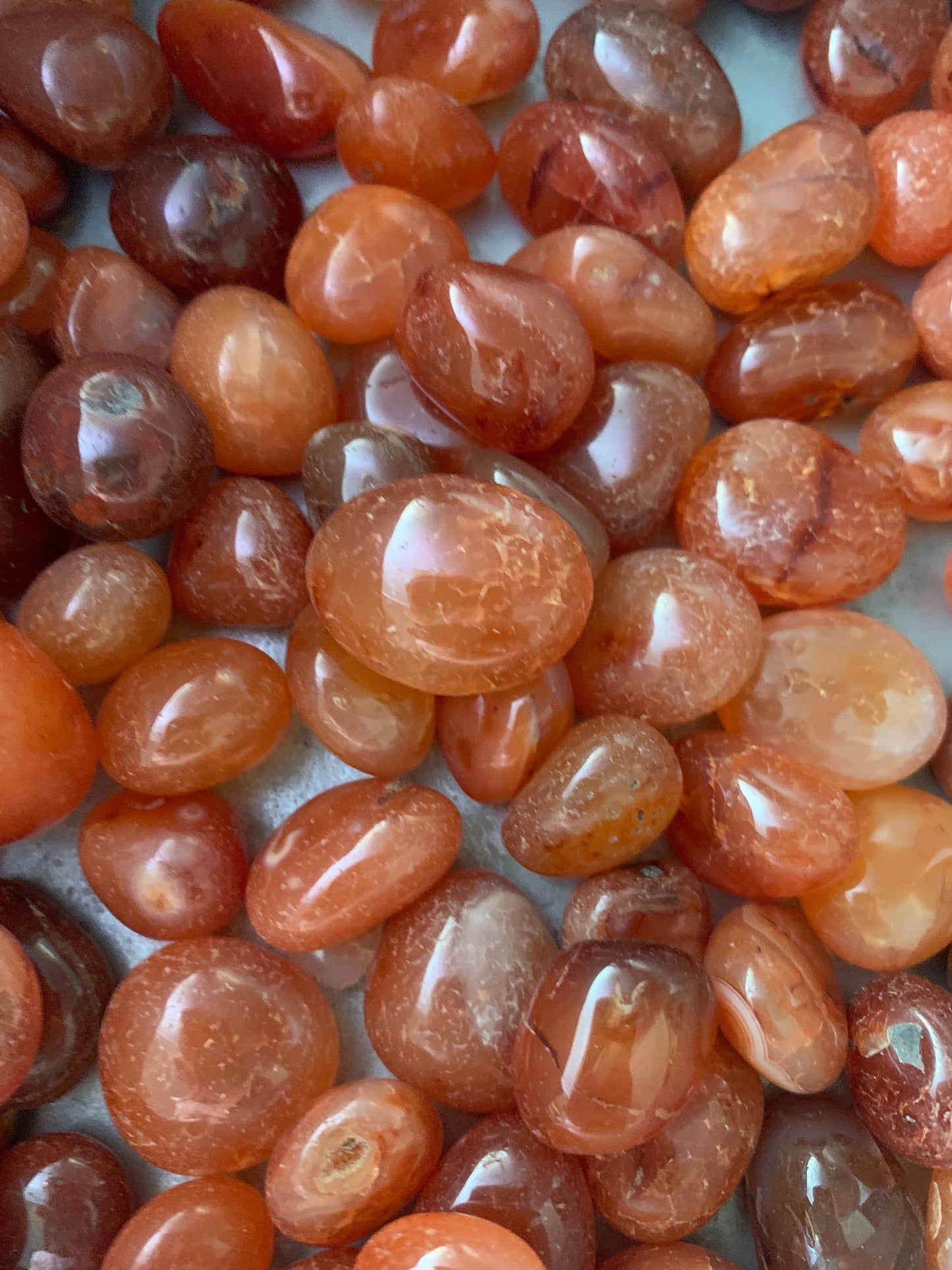 Tumbled Carnelian