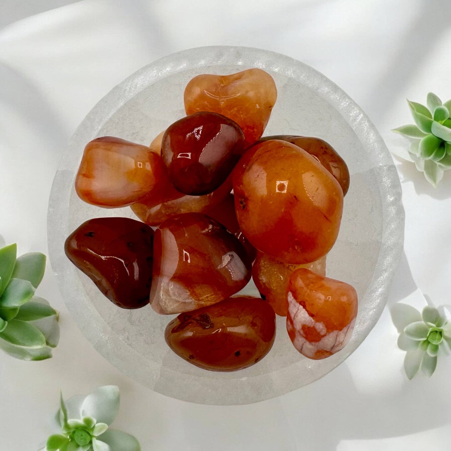Tumbled Carnelian