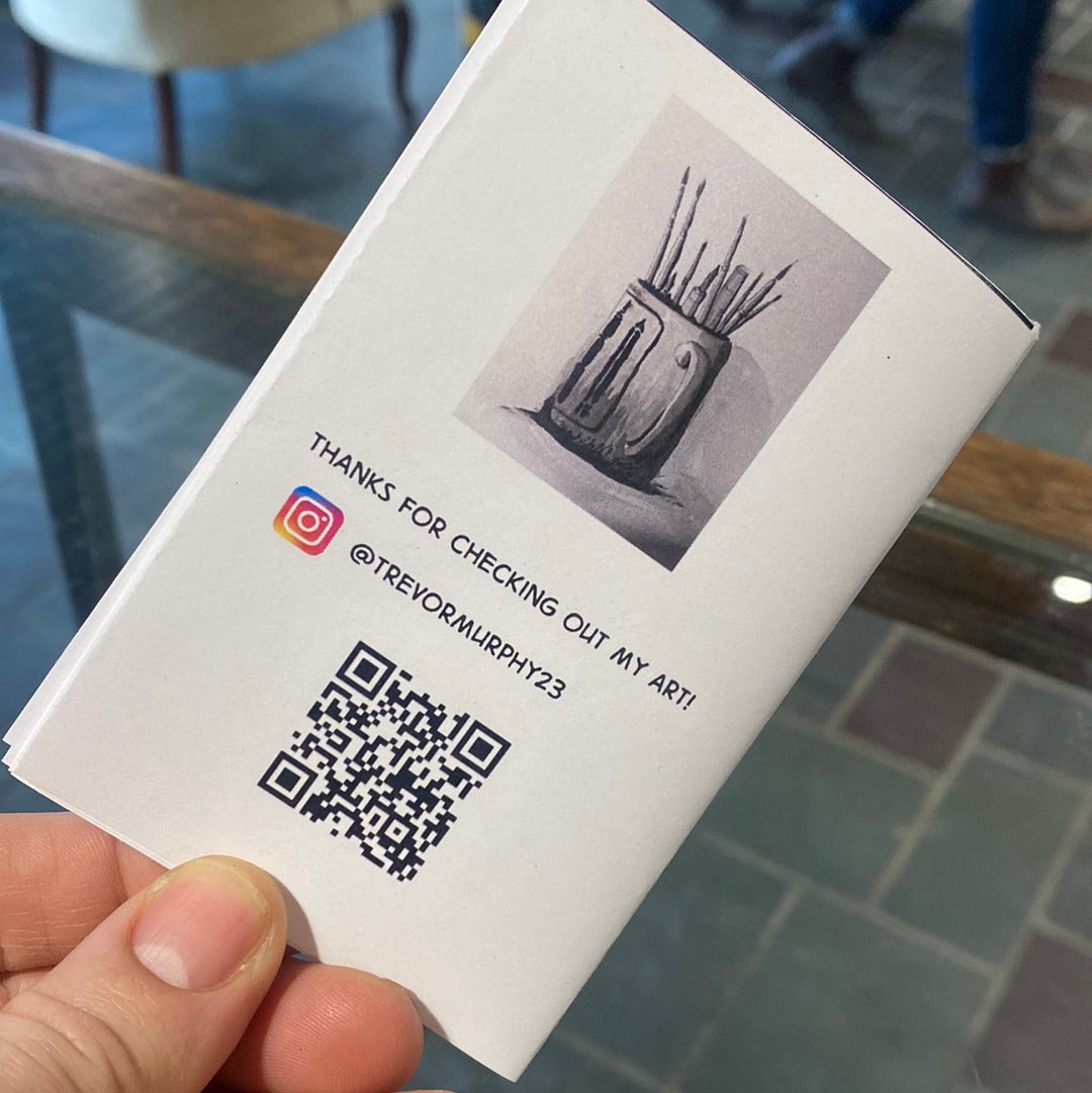 Trevor Murphy Zine & Sticker Combo