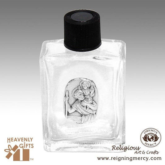 Saint Christopher Holy Water Bottle