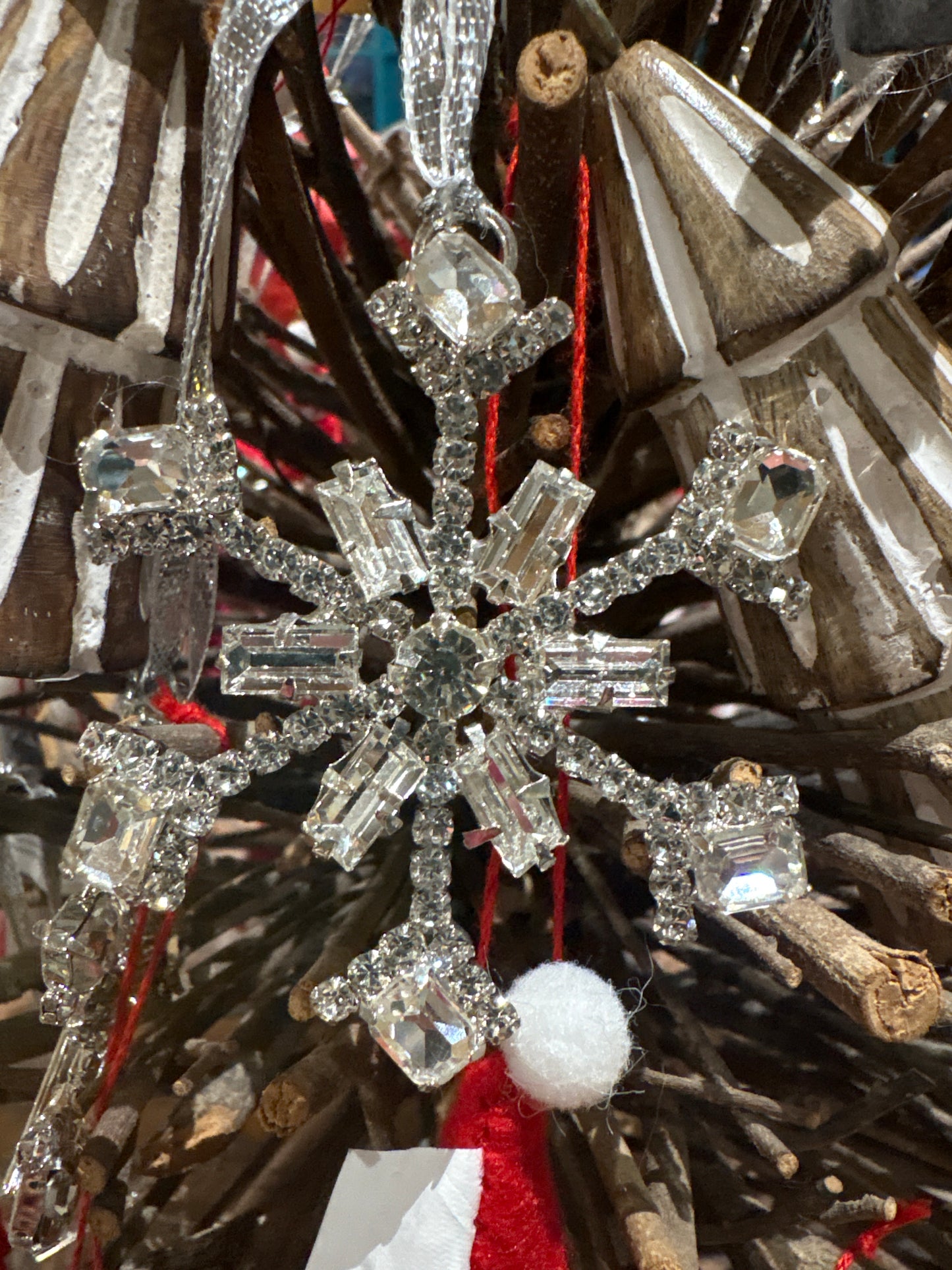 Snowflake ornaments