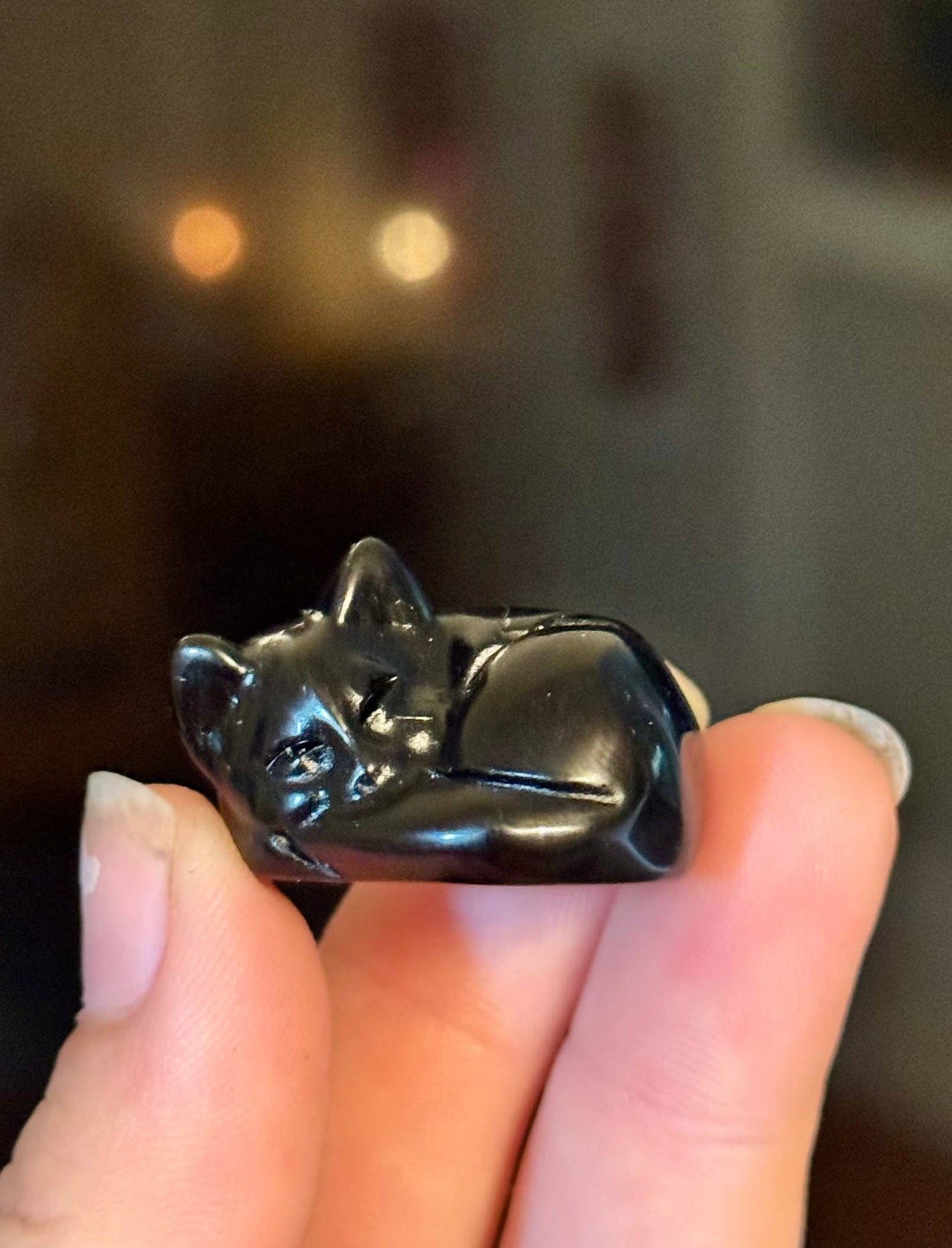 Black Obsidian Cat