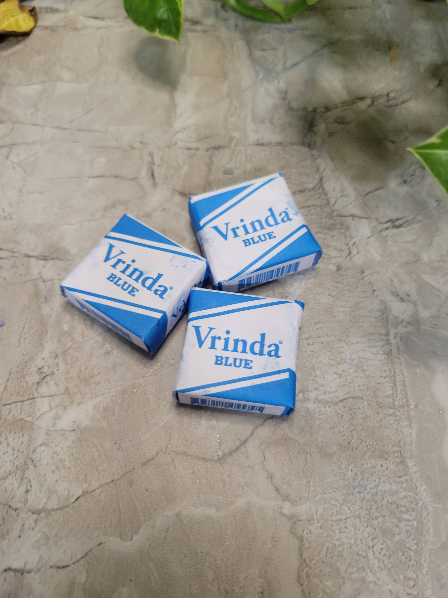 Indigo 3 Squares/ Anil squares/Vrinda  blue
