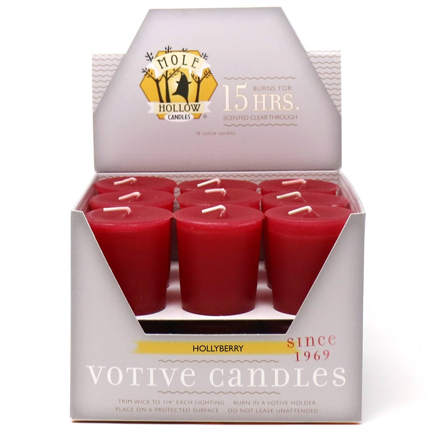 Locally Made 15-hour Scented Votive Candles