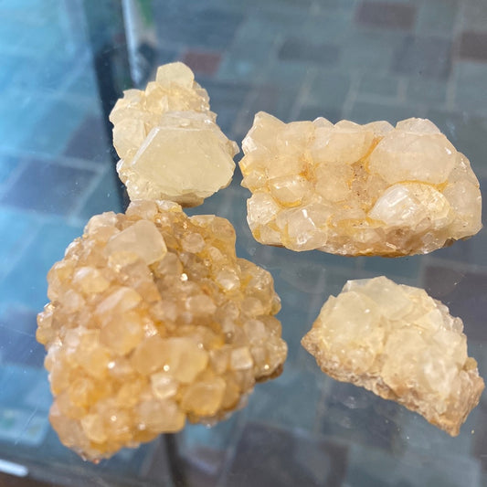 Golden Calcite (Red Cliff Cave, MT)