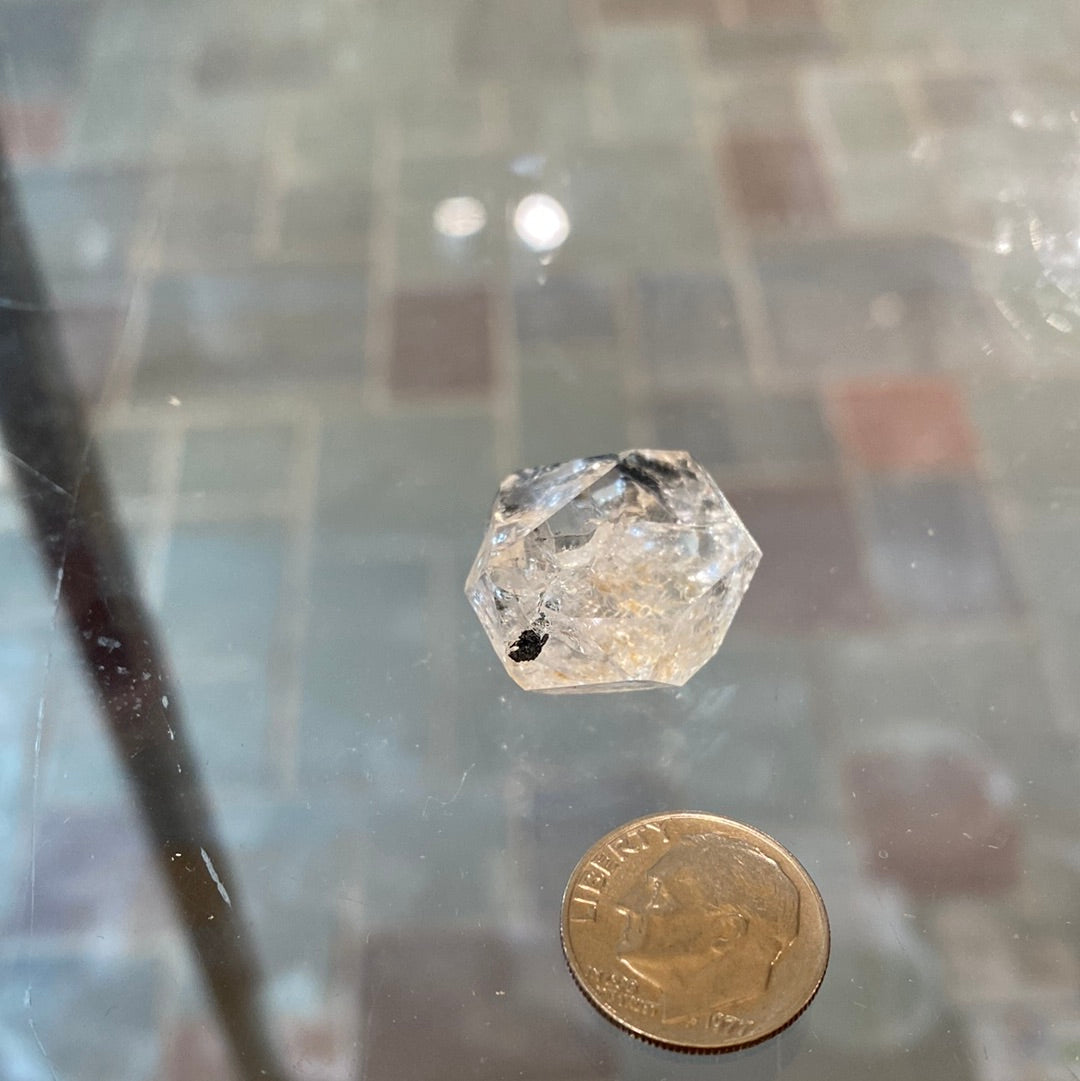 Gem clear Self Dug Herkimer Diamond