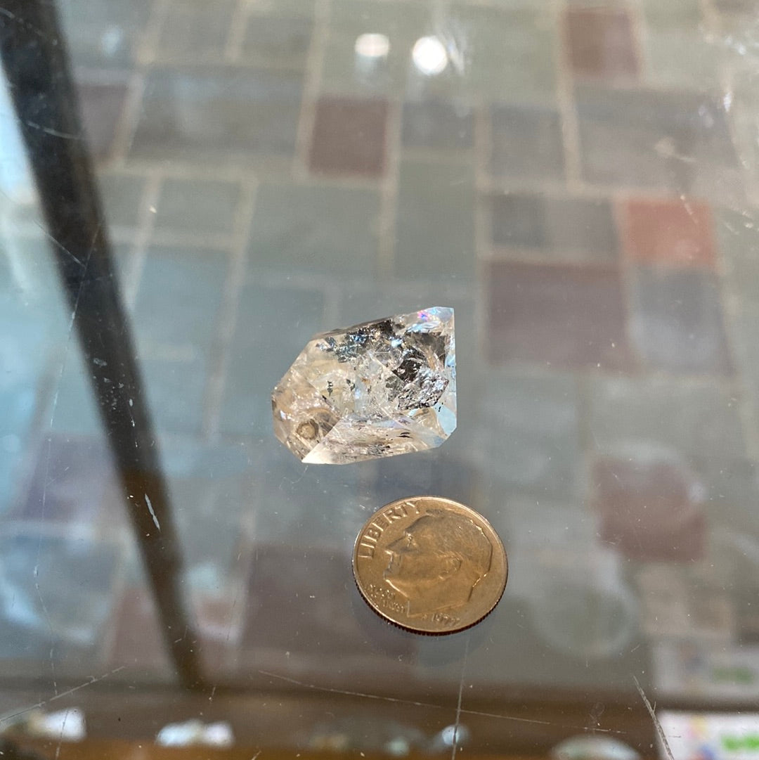 Gem clear Self Dug Herkimer Diamond