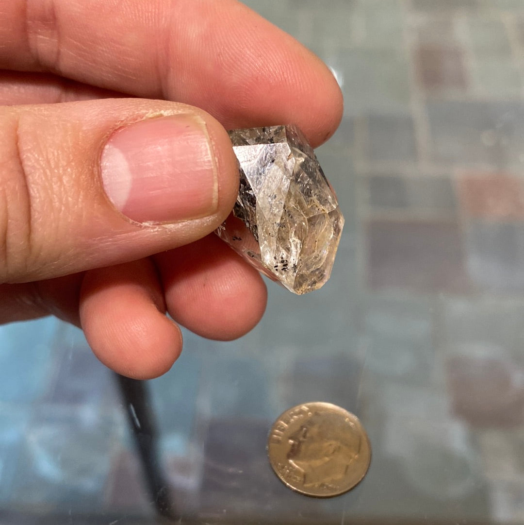 Gem clear Self Dug Herkimer Diamond
