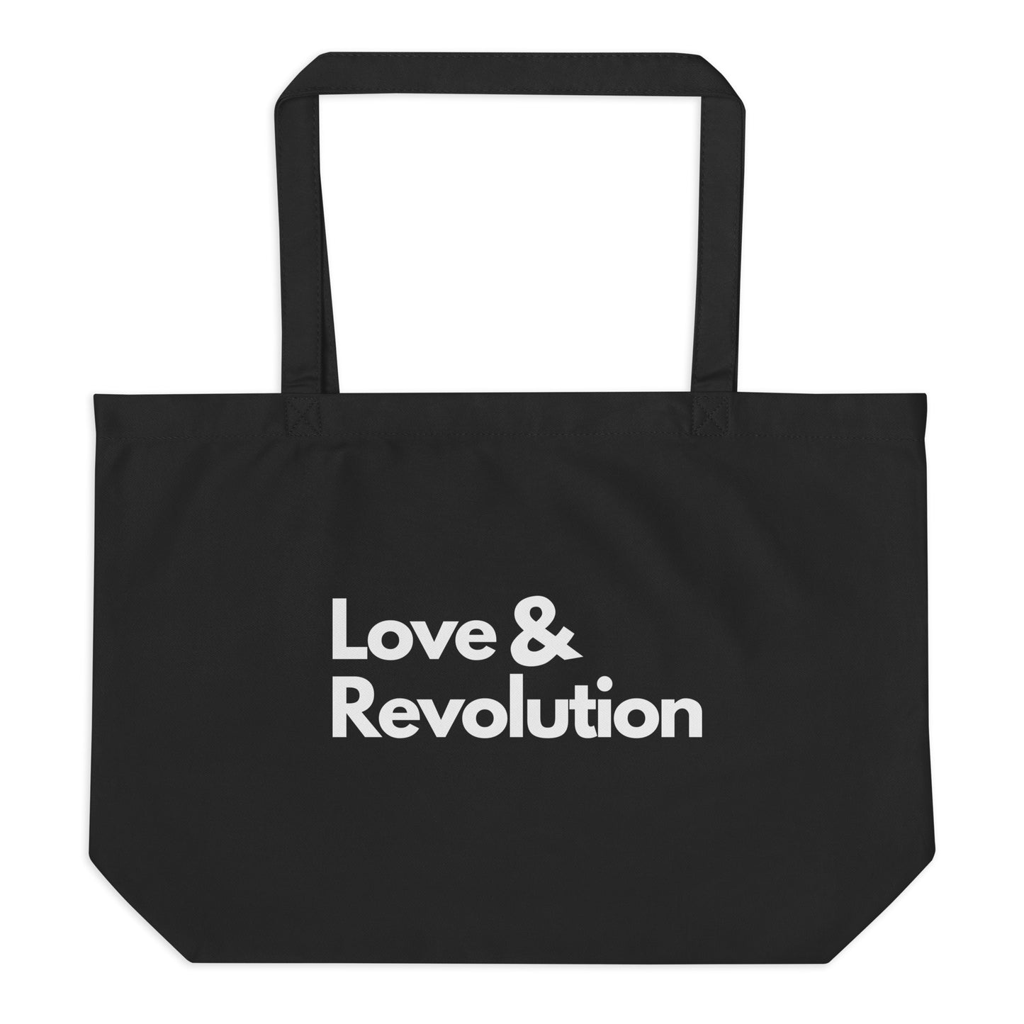Large organic tote bag