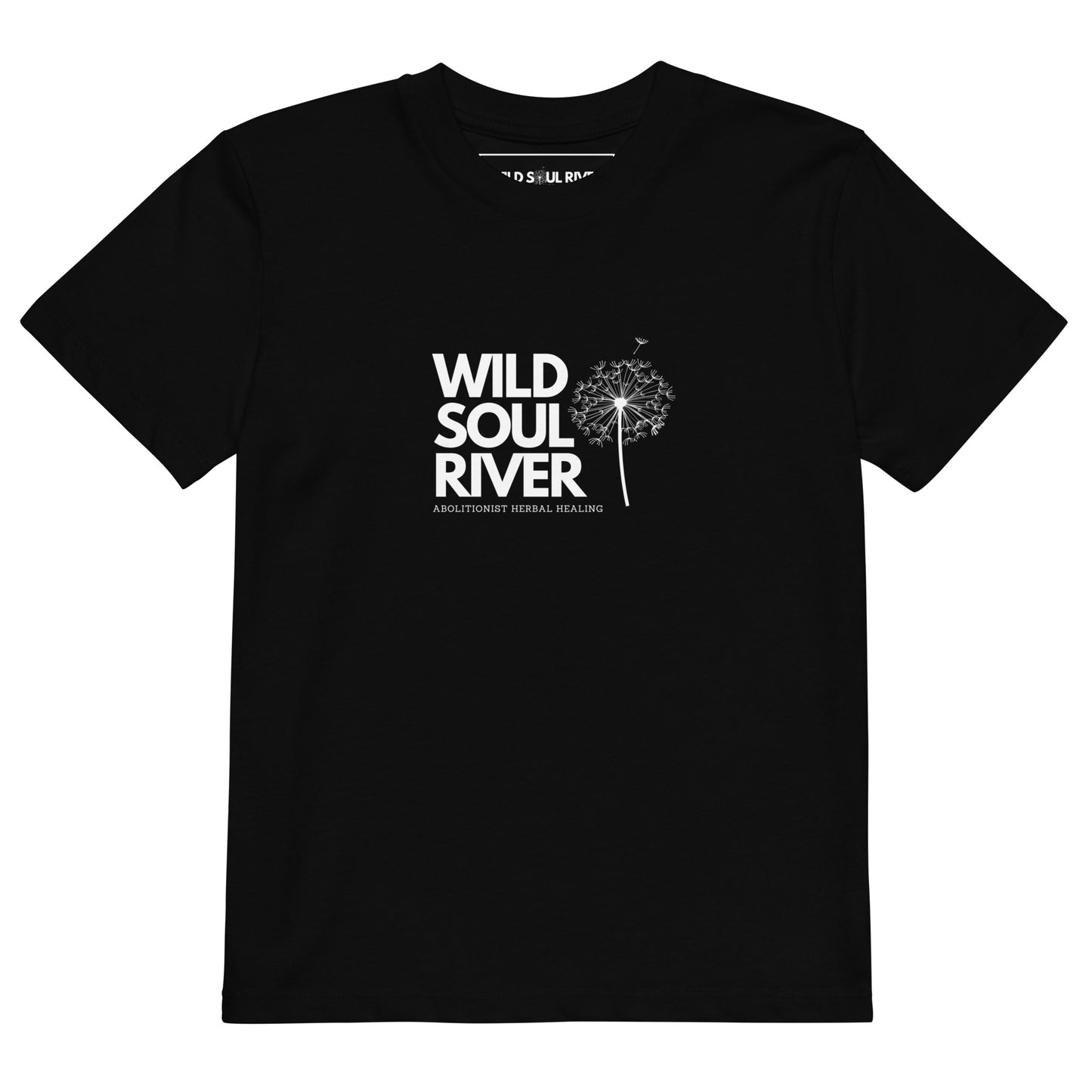 Organic cotton kids logo t-shirt