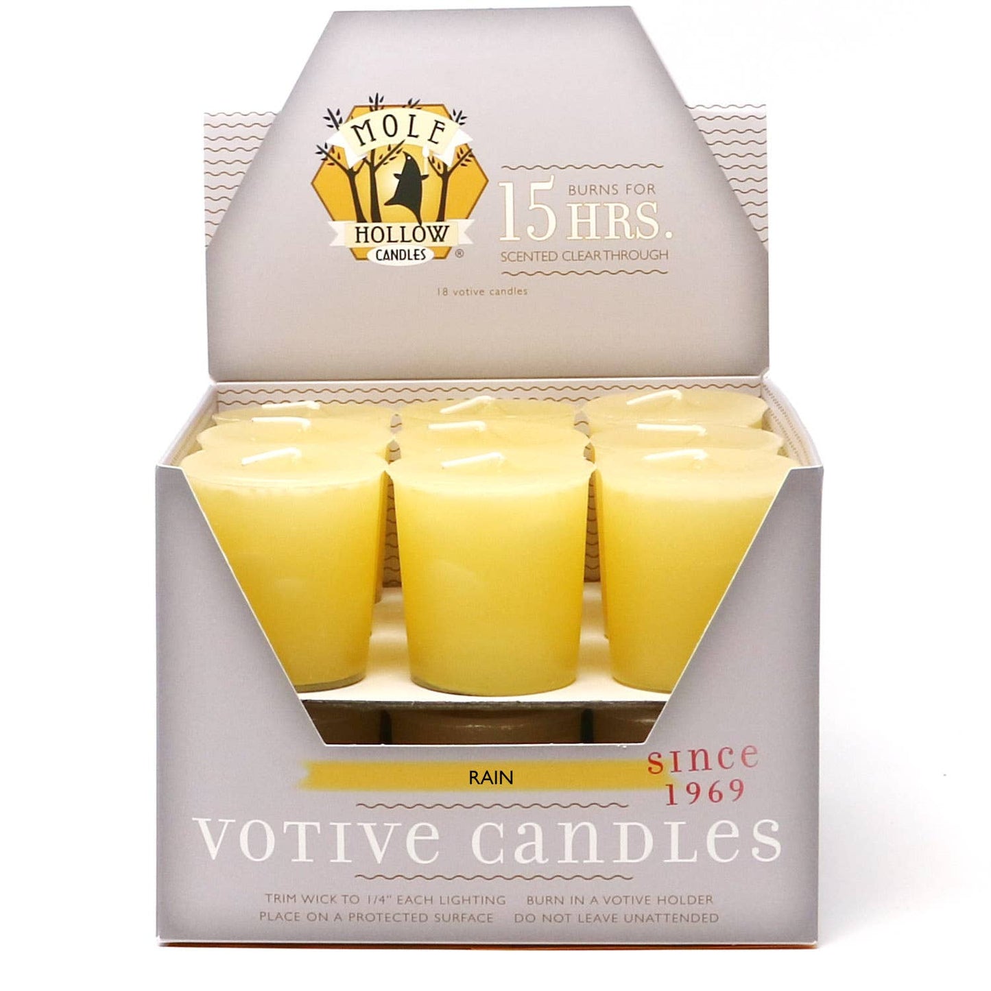 Locally Made 15-hour Scented Votive Candles