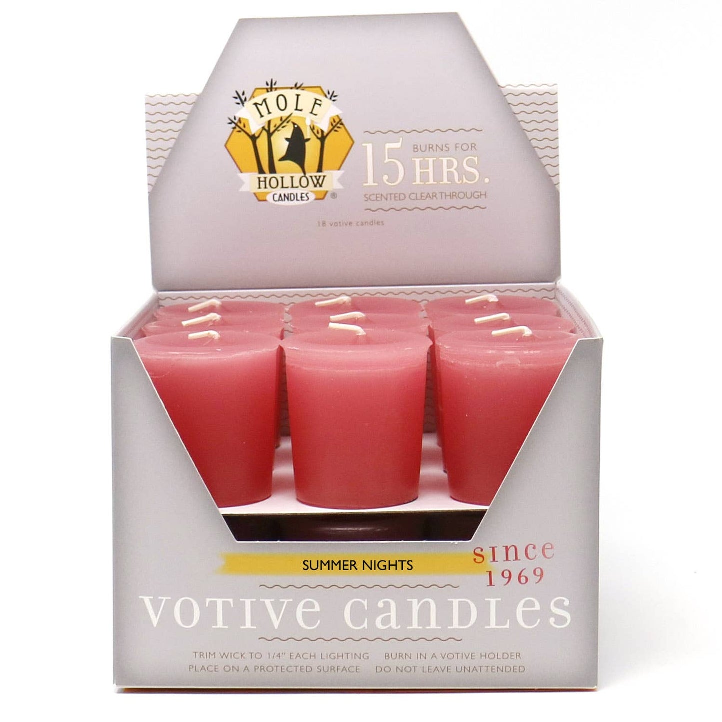Locally Made 15-hour Scented Votive Candles