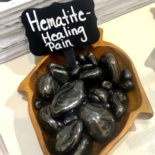 Hematite Tumbled Gemstone