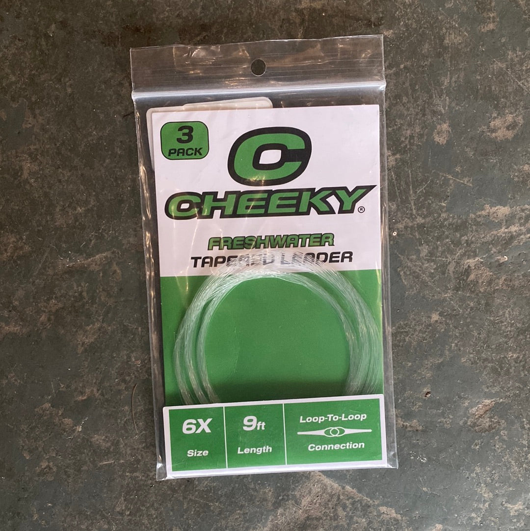 Cheeky Freshwater Leader 3-pack