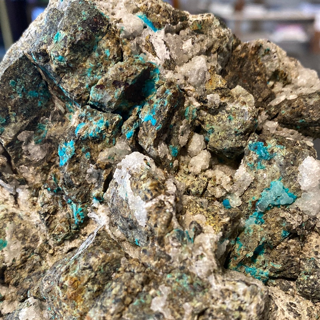 Chrysocolla on Matrix