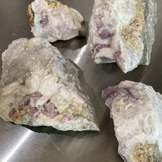 Fluorite with Calcite