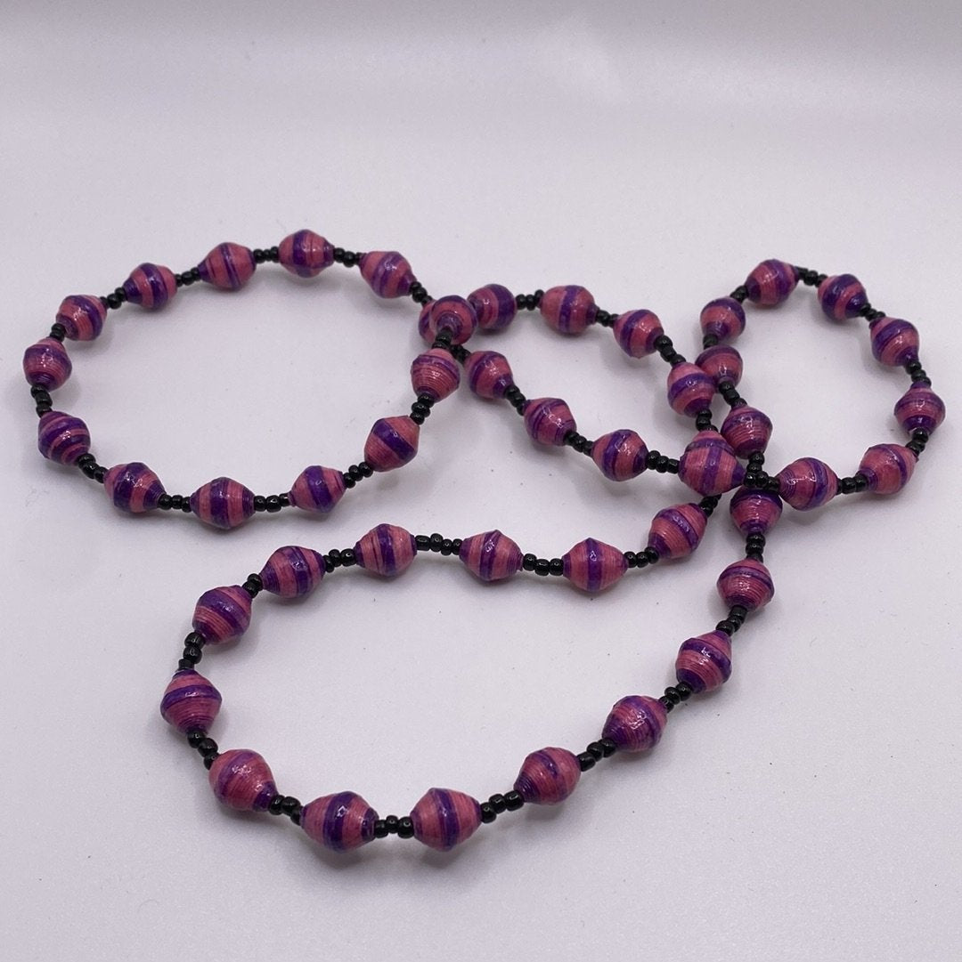 Paper Bead Necklaces