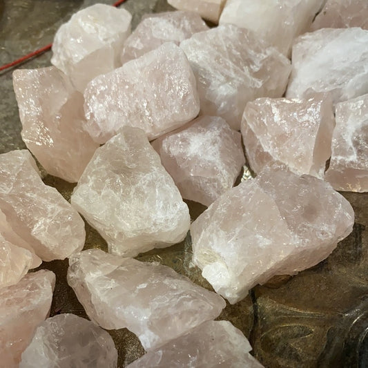 Raw Rose Quartz