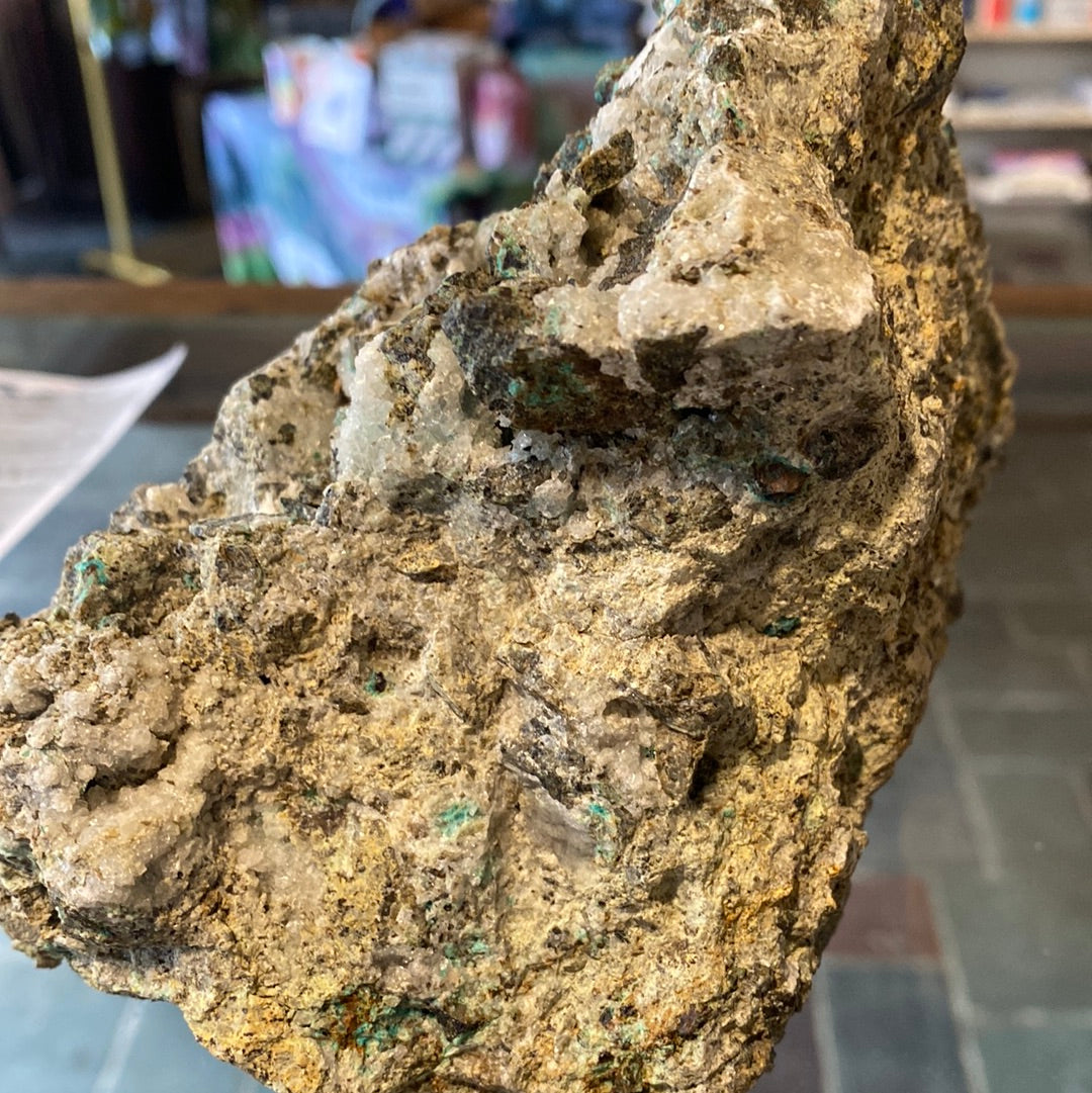 Chrysocolla on Matrix