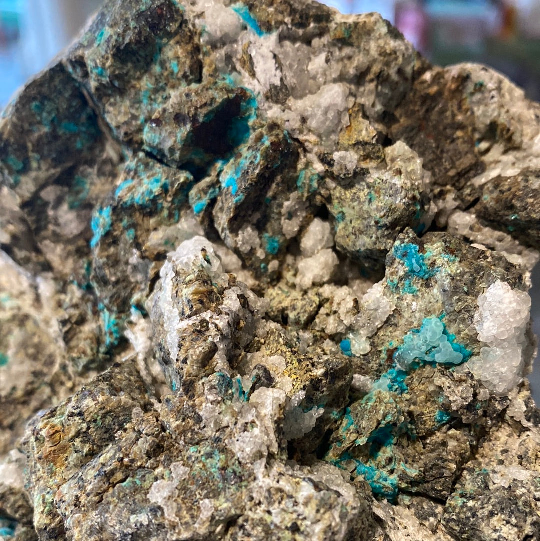 Chrysocolla on Matrix