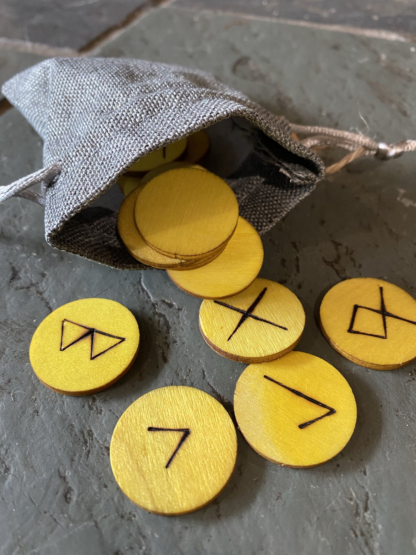 Wooden Runes