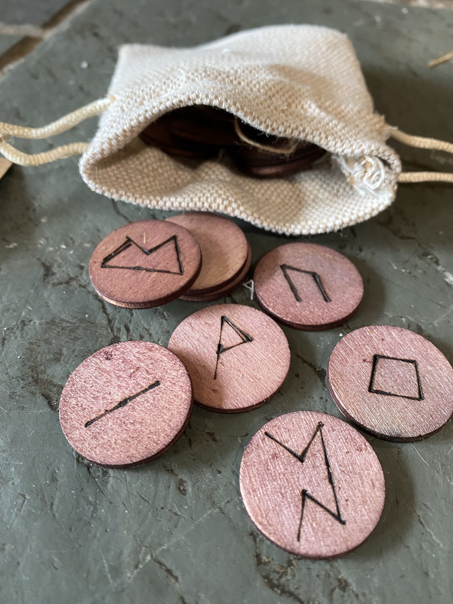 Wooden Runes