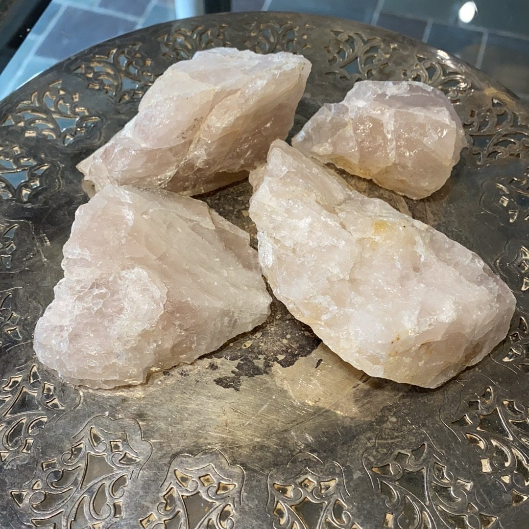 New Hampshire Raw Rose Quartz