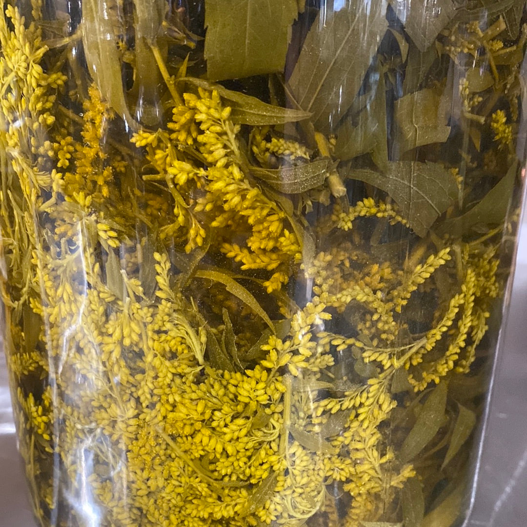 Allergy Help - Goldenrod Nettle Oxymel