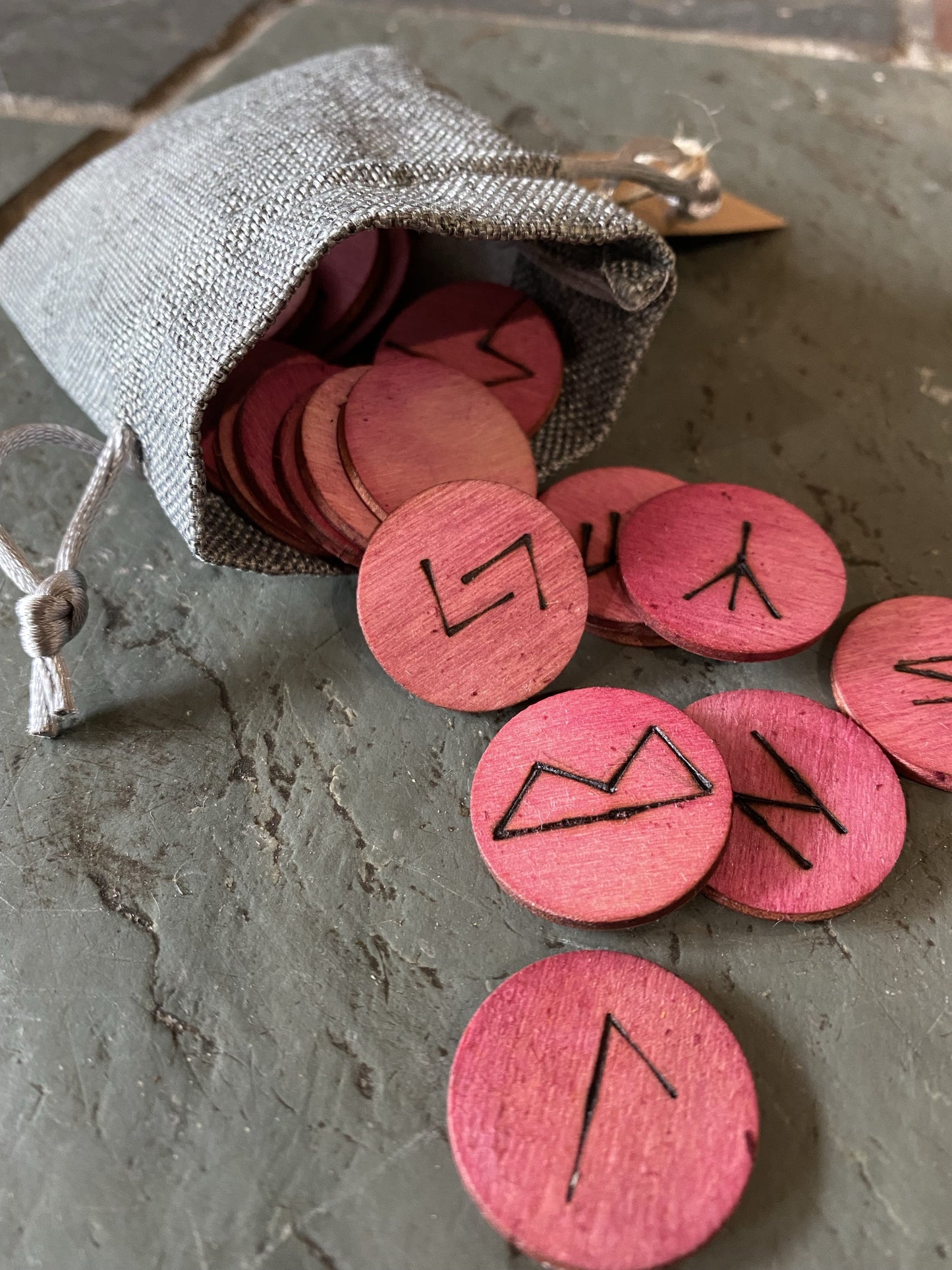 Wooden Runes