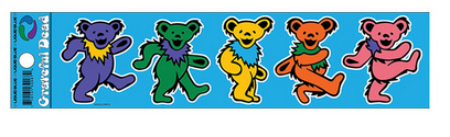 Grateful Dead Dancing Bears Mini Sticker