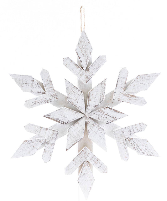 Wooden Snowflake