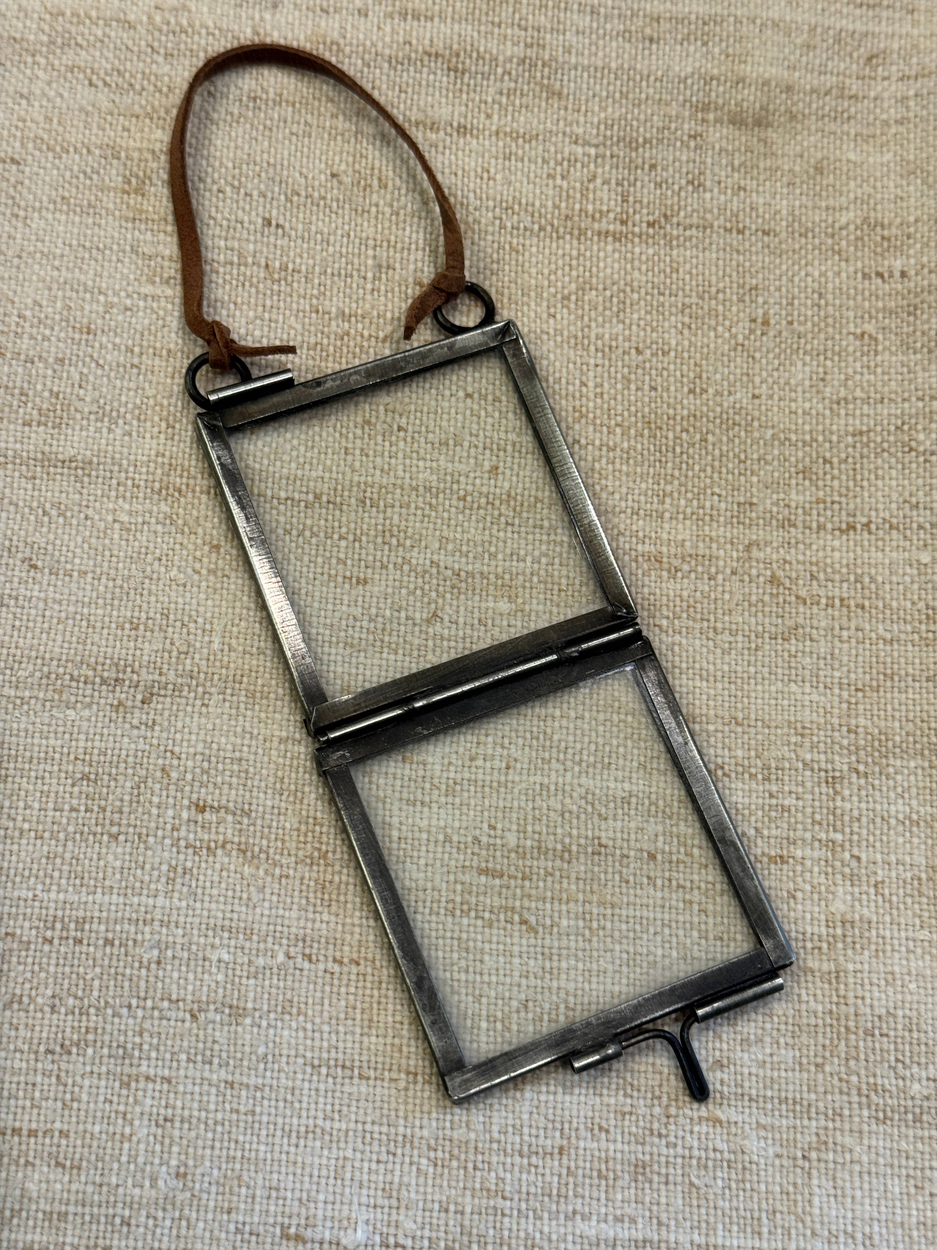 2" x 2"  Zinc Glass Frame