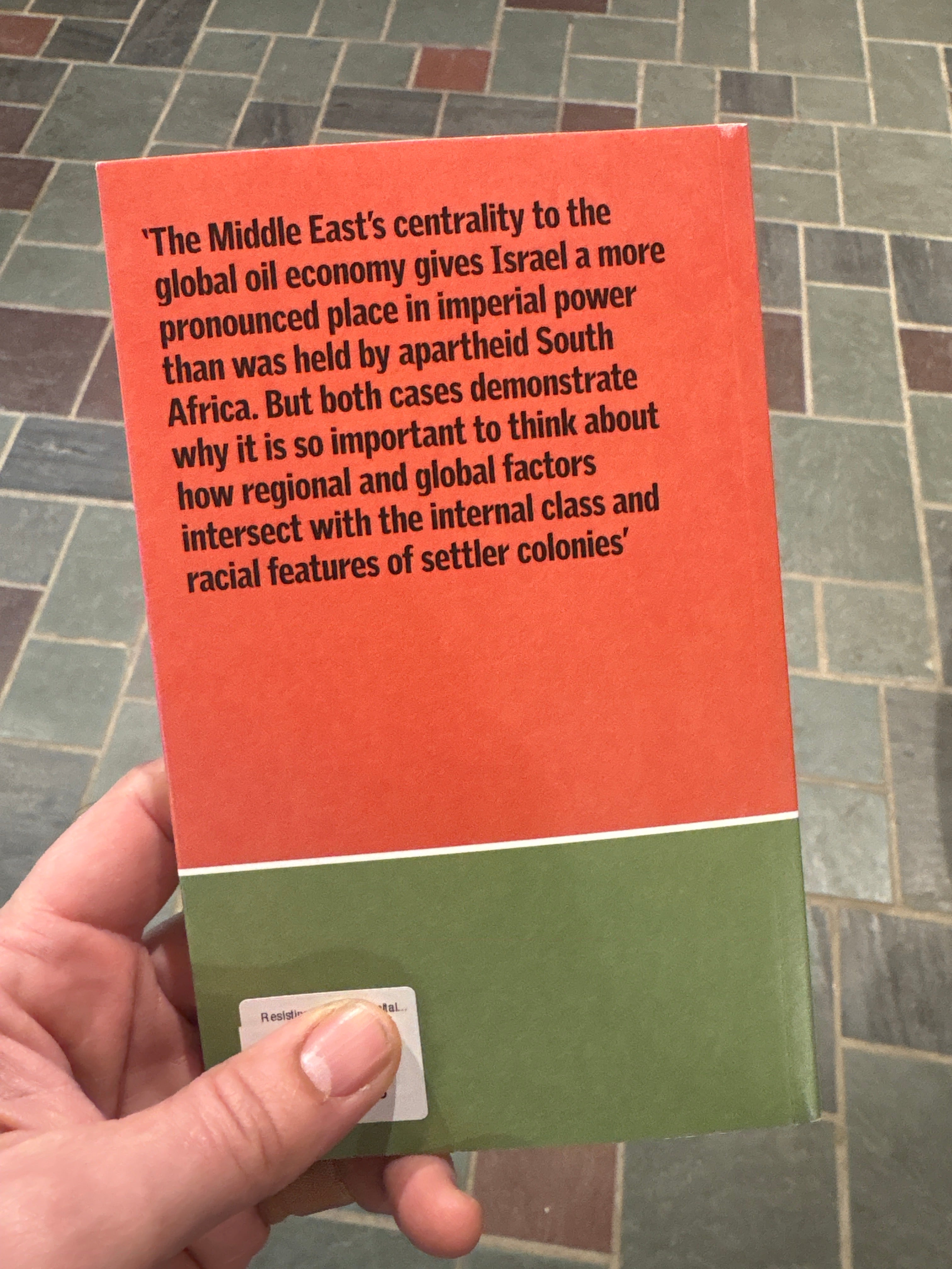 Resisting Erasure: Capital, Imperialism, and Race in Palestine