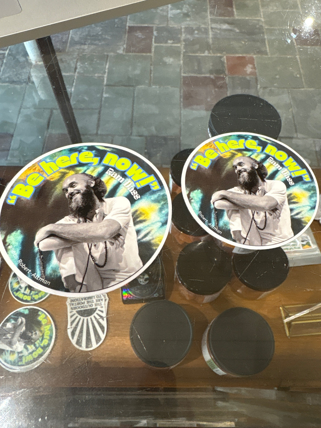 Be Here Now Sticker