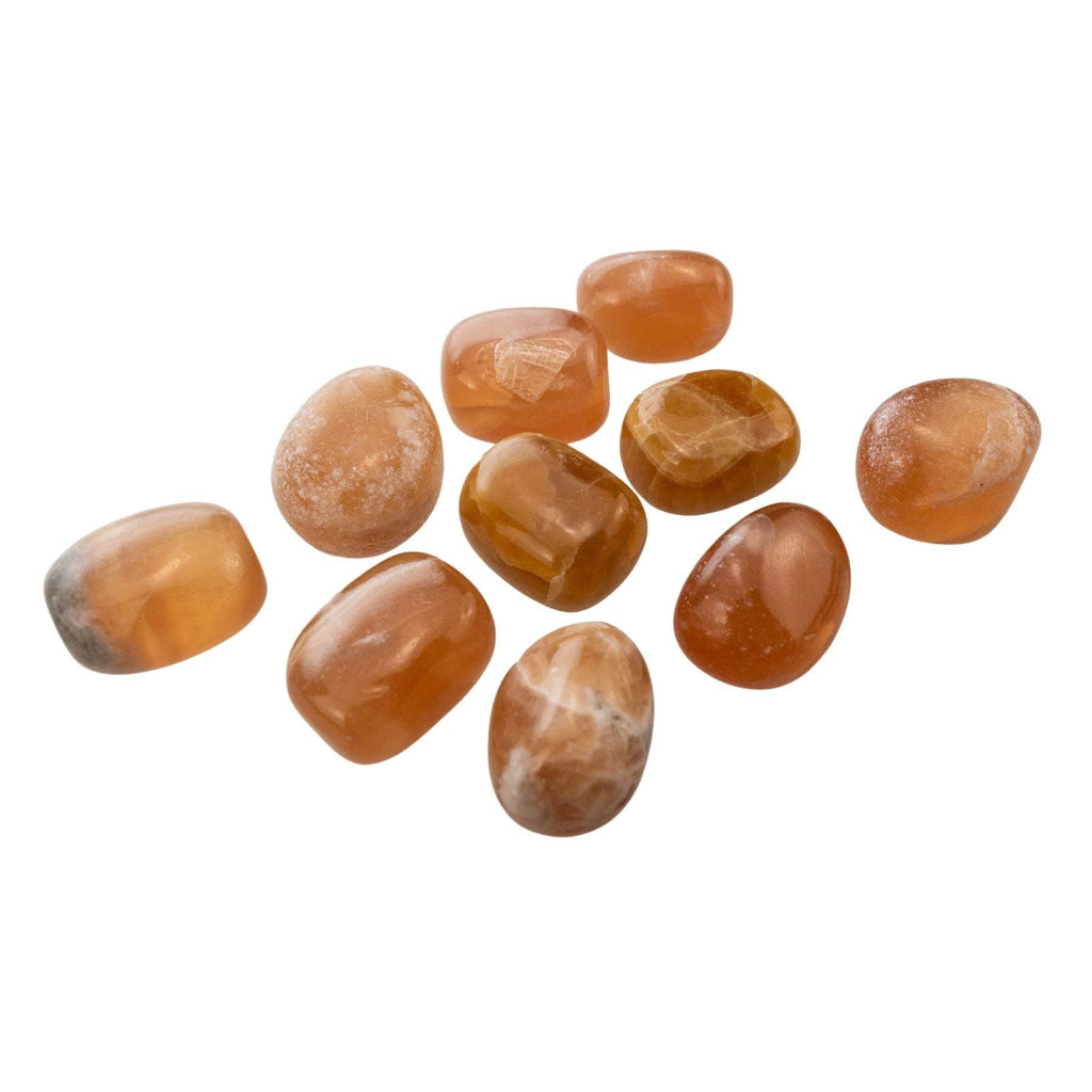 Orange Calcite Tumbled