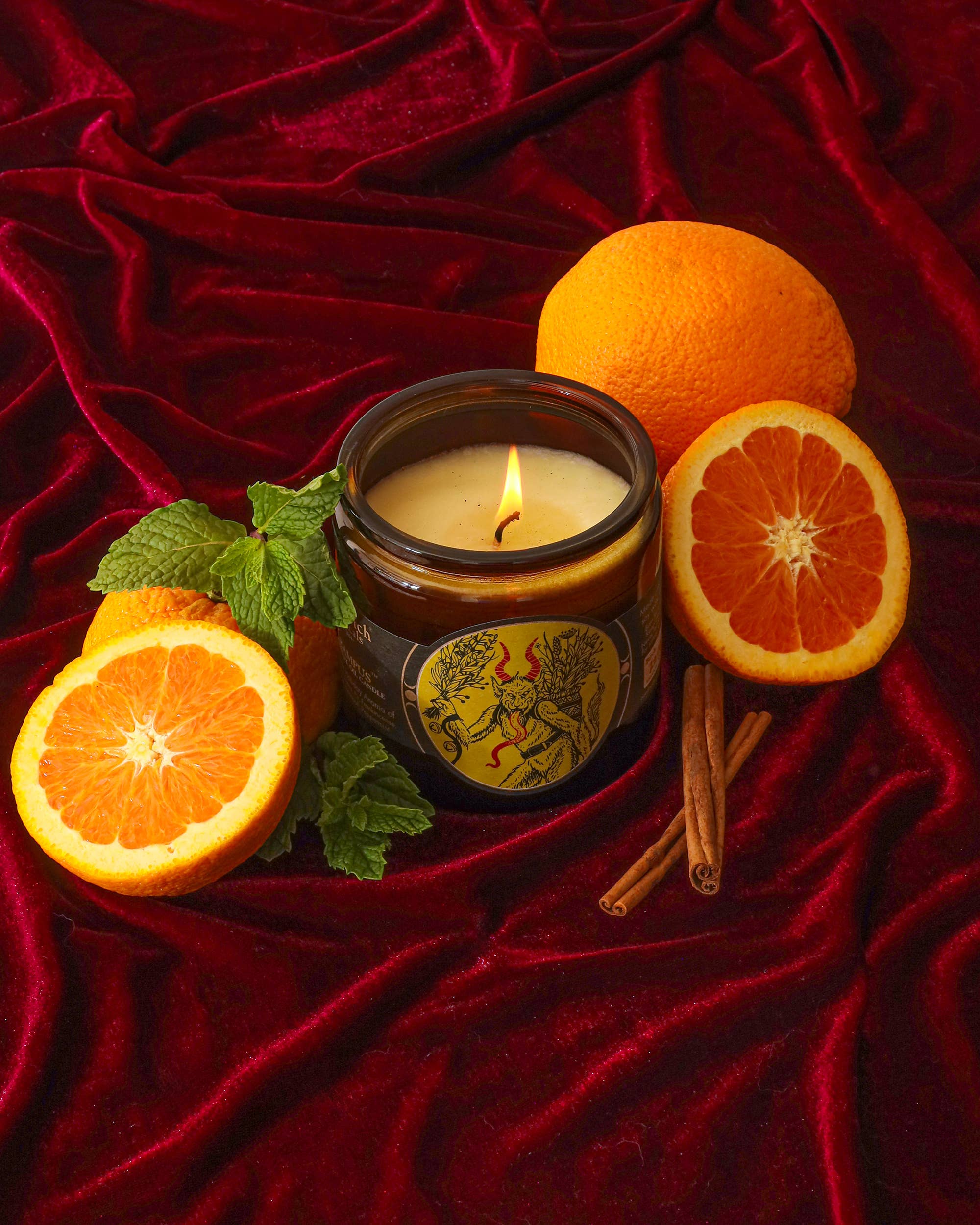 Krampus Soy Candle With Cotton Wick