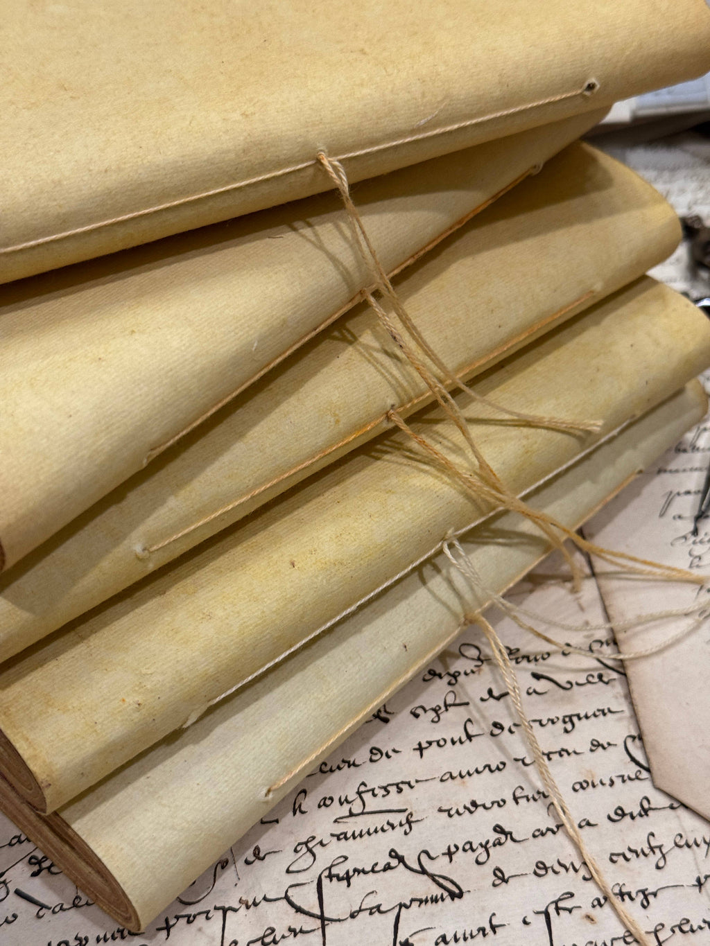Handmade Aged Paper Notebooks