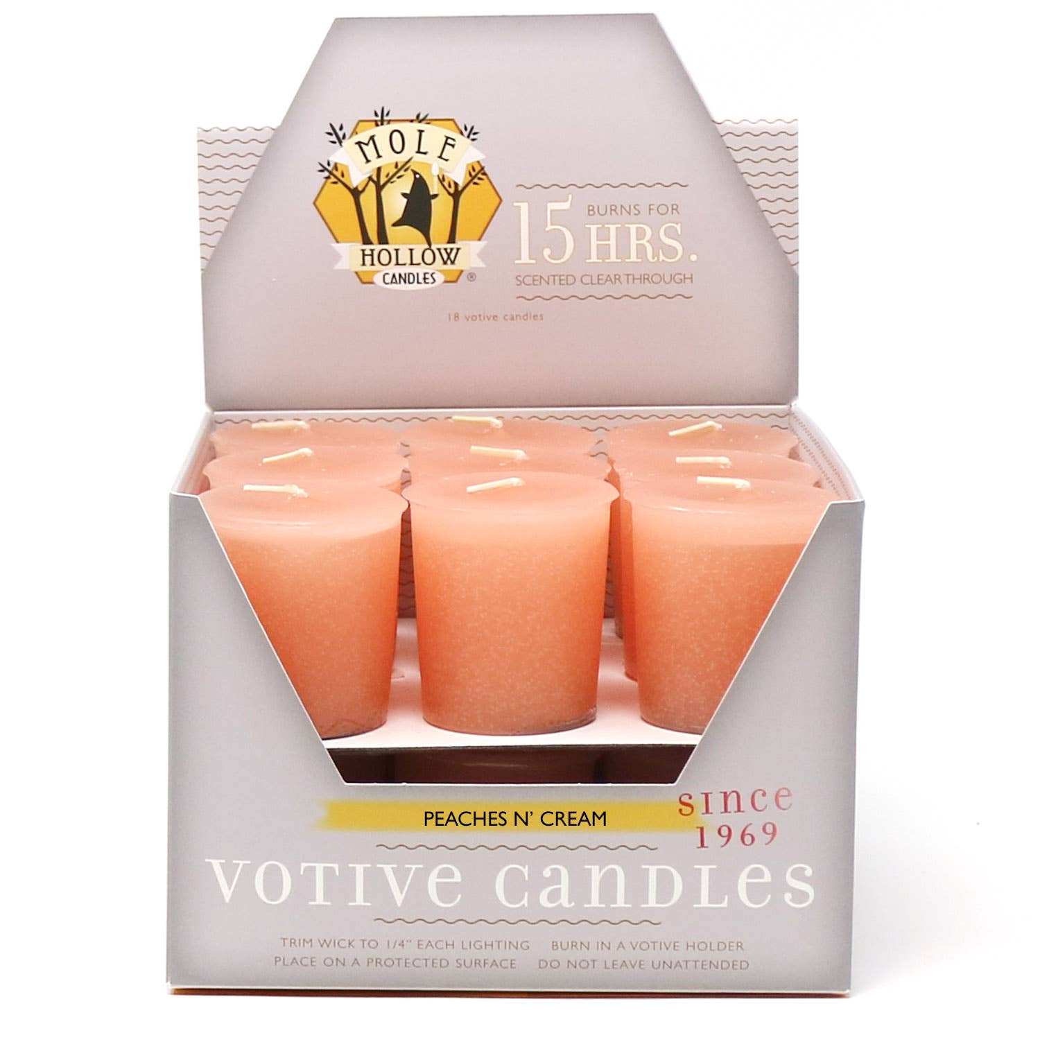 Locally Made 15-hour Scented Votive Candles