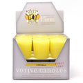 Citronella Scented Votive Candles, Made in USA, Cotton Wicks