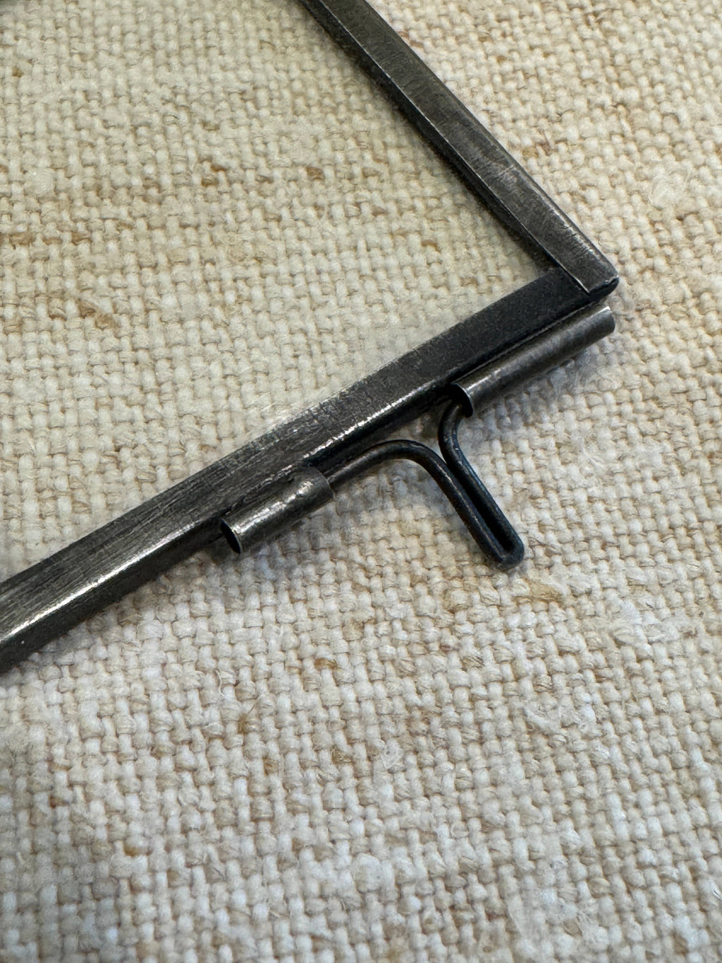 2" x 2"  Zinc Glass Frame