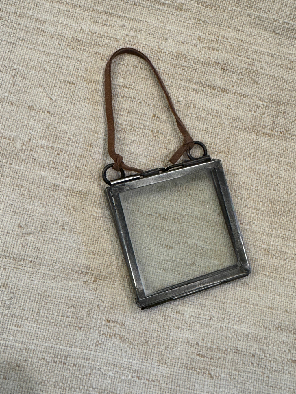 2" x 2"  Zinc Glass Frame
