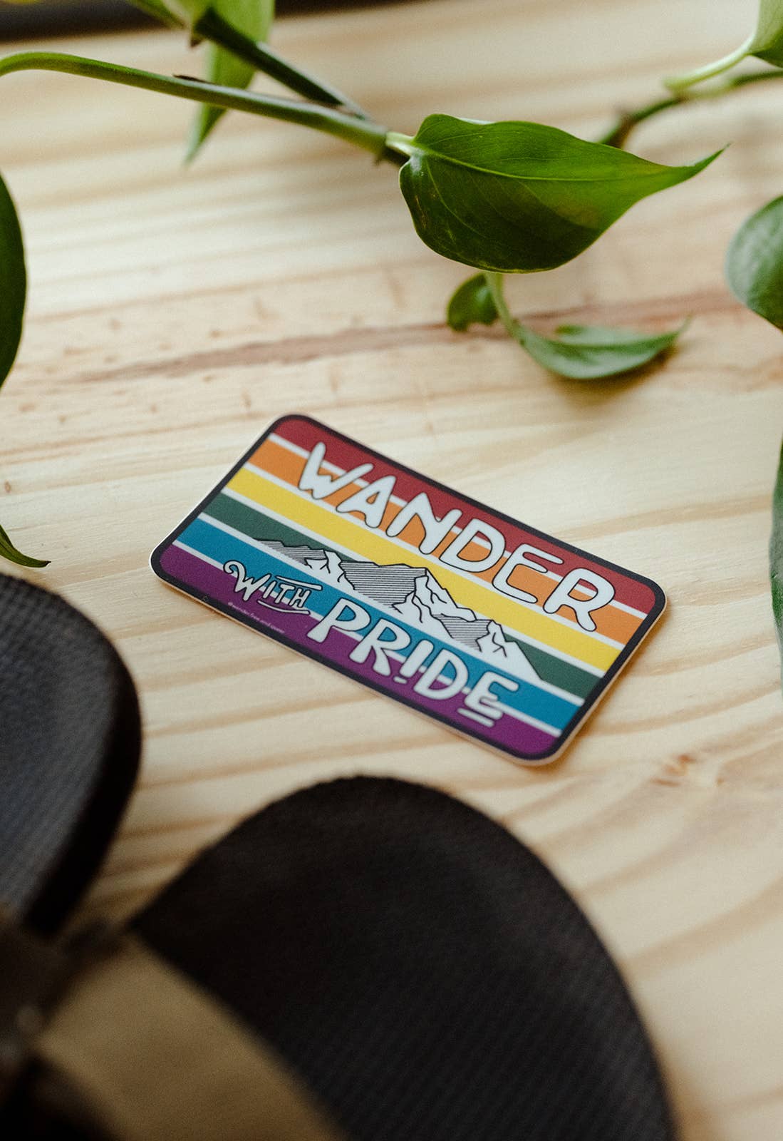 Wander With Pride Sticker