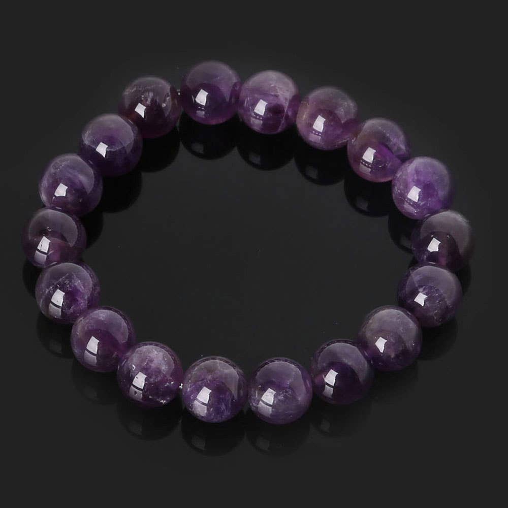 Amethyst 8mm Bracelet
