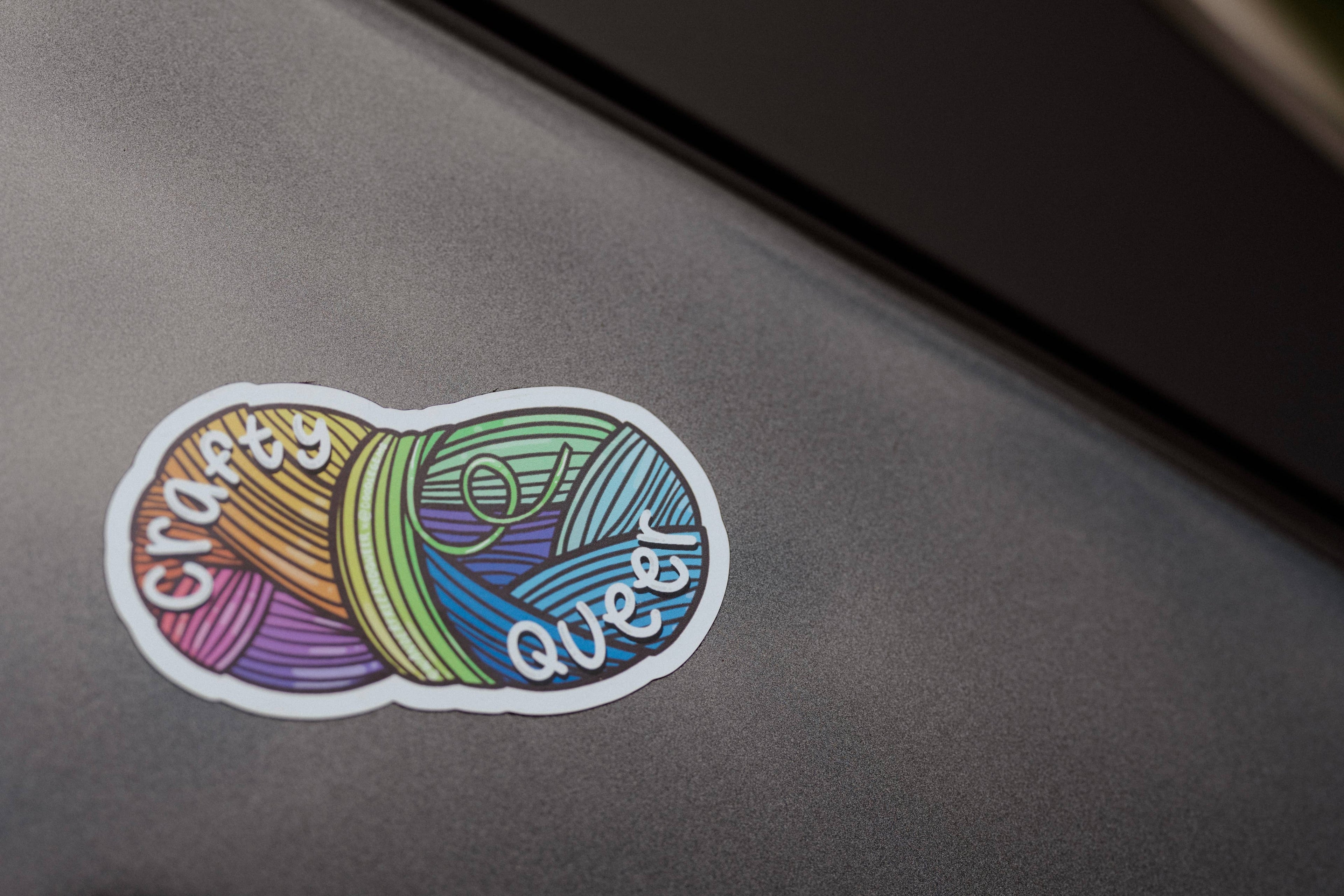 Crafty Queer Sticker